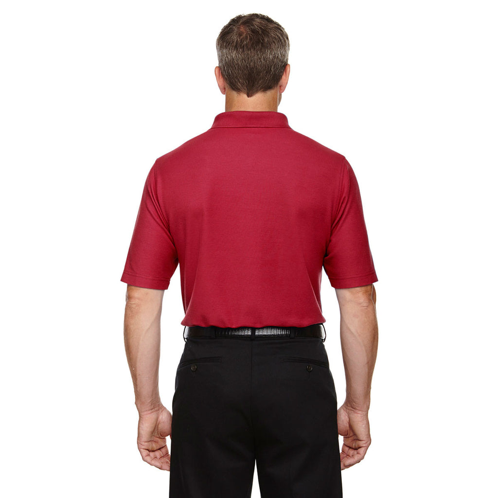 Devon & Jones Men's Red Drytec 20 Performance Pocket Polo