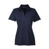 Devon & Jones Women's Navy CrownLux Performance Polo