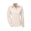 Devon & Jones Women's Stone/Light Stone/White Crown Collection Glen Plaid