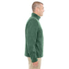 Devon & Jones Men's Forest Heather Bristol Full-Zip Sweater Fleece Jacket