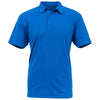 BAW Men's Royal Solid Spandex Polo