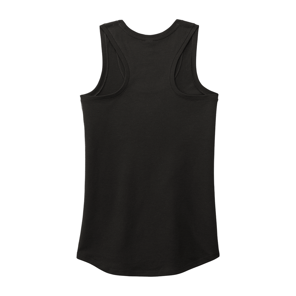 District Women's Black Perfect Tri Racerback Tank