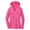 District Women's Fuchsia Frost Perfect Tri Long Sleeve Hoodie