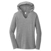 District Women's Grey Frost Perfect Tri Long Sleeve Hoodie