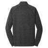 District Men's Heathered Black Lightweight Fleece Quarter-Zip