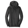 District Women's Heathered Black Lightweight Fleece Hoodie