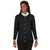 Devon & Jones Women's Black Perfect Fit Ribbon Cardigan