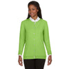 Devon & Jones Women's Lime Perfect Fit Ribbon Cardigan