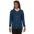 Devon & Jones Women's Navy Perfect Fit Ribbon Cardigan