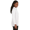 Devon & Jones Women's White Perfect Fit Ribbon Cardigan