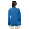 Devon & Jones Women's French Blue Perfect Fit Shawl Collar Cardigan