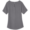 Devon & Jones Women's Graphite Perfect Fit Boat-Neck Blouse