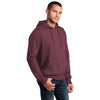 District Men's Heathered Loganberry Perfect Weight Fleece Hoodie