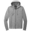 District Men's Grey Frost Perfect Tri Fleece Full-Zip Hoodie