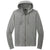 District Men's Heathered Charcoal Perfect Tri Fleece Full-Zip Hoodie