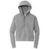 District Women's Grey Frost Perfect Tri Fleece 1/2-Zip Pullover