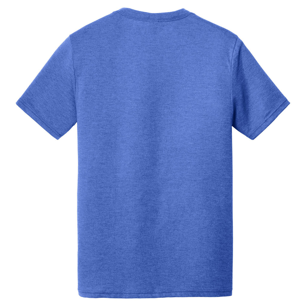 District Men's Royal Frost Perfect Tri V-Neck Tee