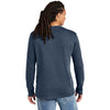 District Men's True Navy Wash Long Sleeve Tee