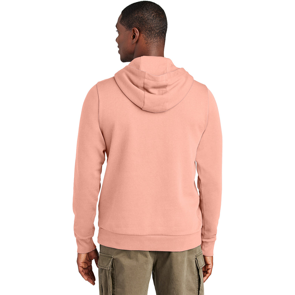 District Men's Cactus Rose Pink Wash Fleece Hoodie