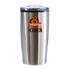 Innovations Silver Color Splash 20 oz Stainless Steel Economy Tumbler