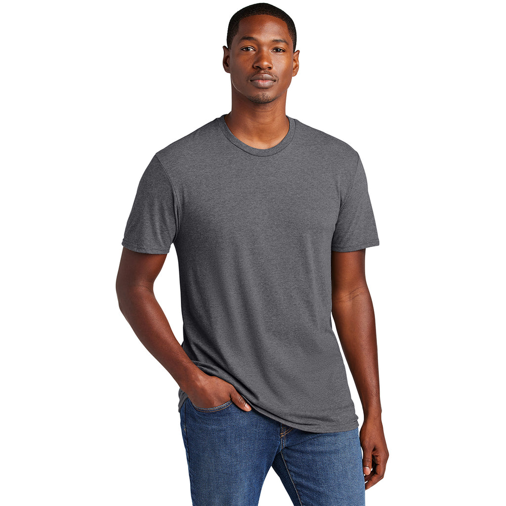 District Men's Heathered Charcoal Very Important Tee