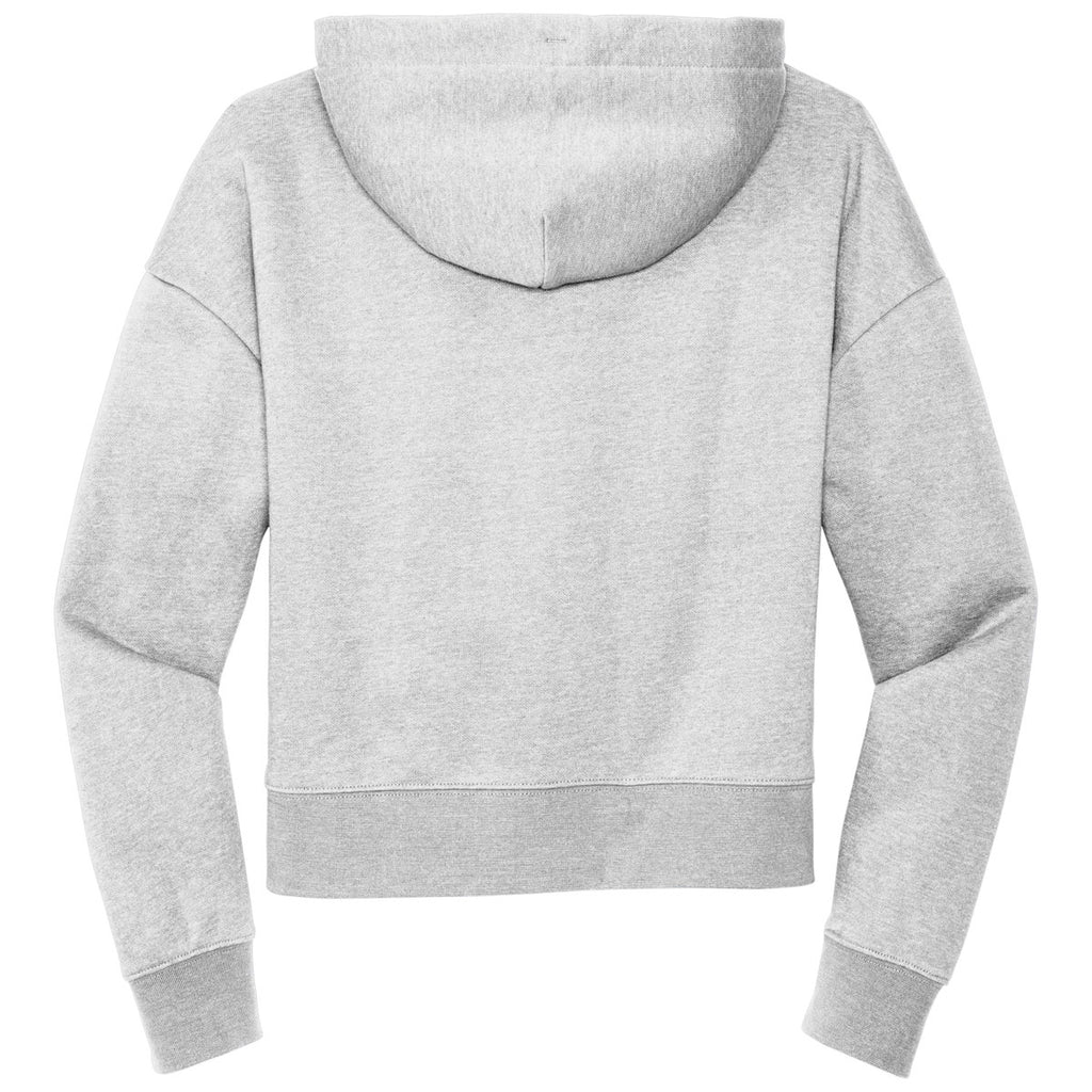 District Women's Light Heather Grey V.I.T Fleece Hoodie