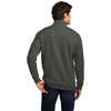 District Men's Heathered Charcoal V.I.T. Fleece Quarter Zip