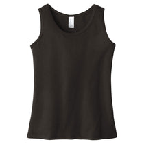 District Girl's Black V.I.T. Tank