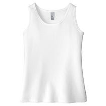 District Girl's White V.I.T. Tank