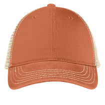 District Burnt Orange/Stone Super Soft Mesh Back Cap