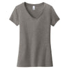 District Women's Grey Frost Very Important Tee V-Neck