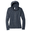 District Women's New Navy Medal Full-Zip Hoodie