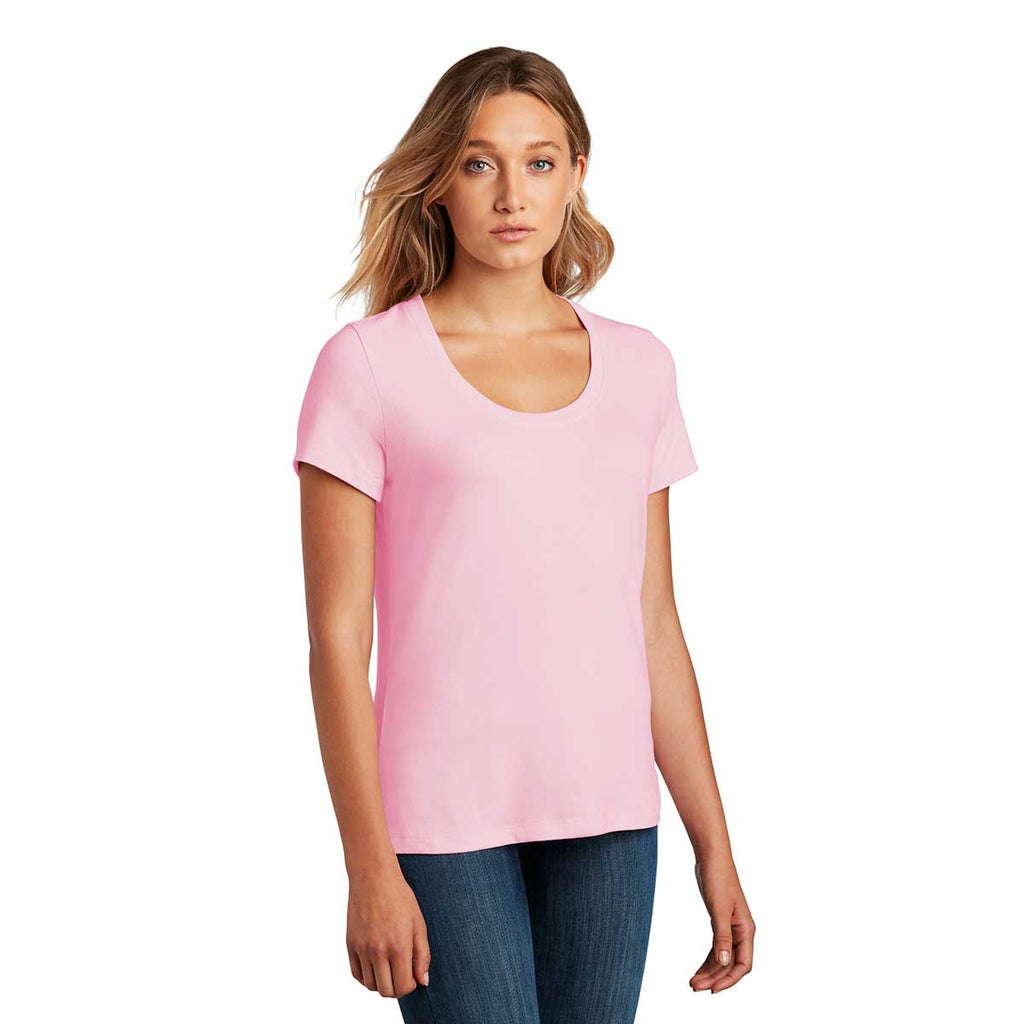 District Women's Lilac Flex Scoop Neck Tee