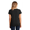 District Women's Black Re-Tee V-Neck