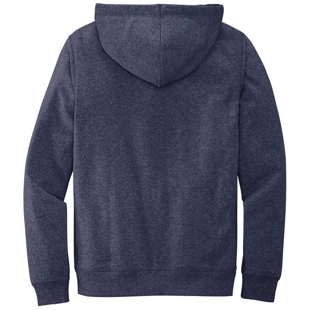 District Men's Heathered Navy Re-Fleece Hoodie