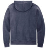 District Men's Heathered Navy Re-Fleece Full-Zip Hoodie