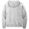 District Men's Light Heather Grey Re-Fleece Full-Zip Hoodie