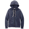 District Women's True Navy Re-Fleece Full-Zip Hoodie