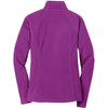 Eddie Bauer Women's Deep Magenta Full-Zip Microfleece Jacket