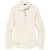 Eddie Bauer Women's Ivory Half Zip Microfleece Jacket