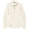 Eddie Bauer Women's Ivory Half Zip Microfleece Jacket