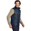 Eddie Bauer Men's River Blue Navy Quilted Vest