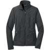 Eddie Bauer Women's Grey Shaded Crosshatch Softshell Jacket