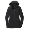 Eddie Bauer Women's Black Hooded Softshell Parka