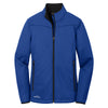 Eddie Bauer Women's Cobalt Blue Weather-Resist Softshell Jacket