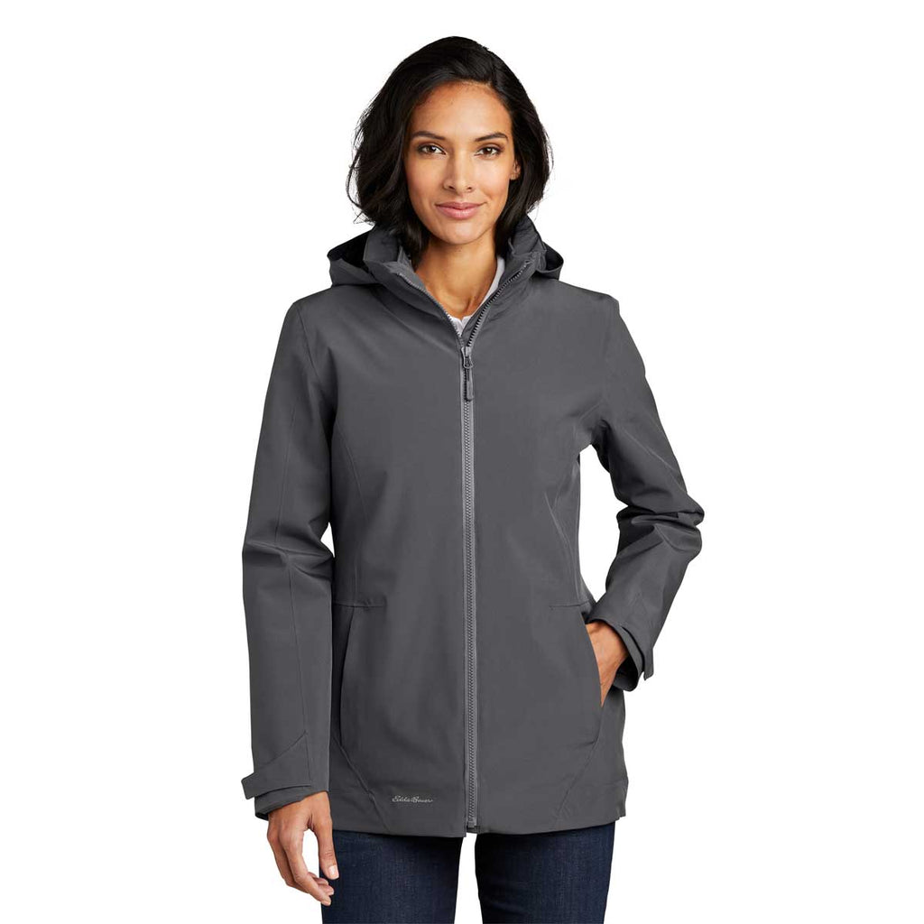 Eddie Bauer Women's Grey Steel/Metal Grey WeatherEdge 3-in-1 Jacket