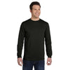 Econscious Men's Black Organic Cotton Classic Long-Sleeve T-Shirt