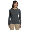 Econscious Women's Charcoal Organic Cotton Classic Long-Sleeve T-Shirt