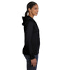 Econscious Women's Black Organic/Recyclyed Full-Zip Hoodie