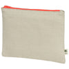 Econscious Natural/Orange Hemp Pouch